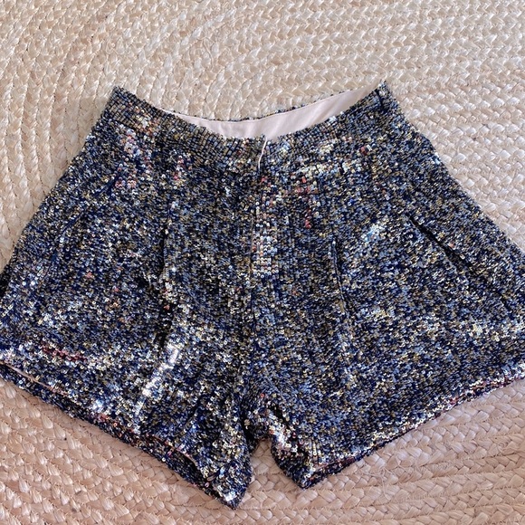 Pants - High Waist Sequins Coachella Shorts! Party!!!!♥️